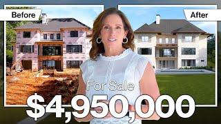 Tour A Luxurious New Construction Custom Waterfront Home | Phase 1 Reveal