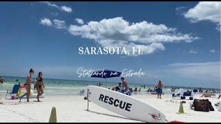 SARASOTA, FLÓRIDA - UMA DAS PRAIAS MAIS BONITAS DOS ESTADOS UNIDOS