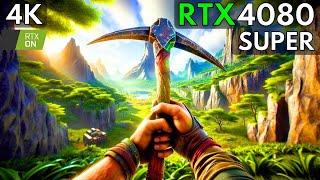 Ark Survival Ascended Nvidia RTX 4080 SUPER 4K GPU Benchmark Test