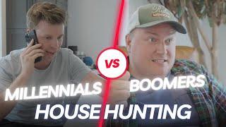 Buying a house as a millennial vs. a boomer