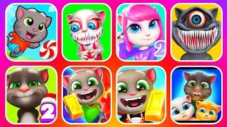 Talking Tom 2, Scary Juan, Talking Maria, Tom Gold Run, Tom Hero Dash, Tom Time Rush