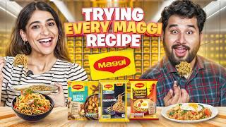 Trying EVERY MAGGI Recipe Challenge | The Urban Guide