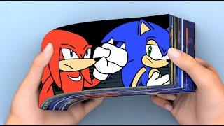 SHIN SONIC Cartoon Animation | FlipBook Animation