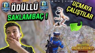 ÖDÜLLÜ SAKLAMBAÇ DİYİNCE UÇMA HİLESİ YAPTILAR ! - PUBG Mobile