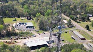 Ham Radio Tower 70cm #444600 plus77 #W5PFC #droneflight