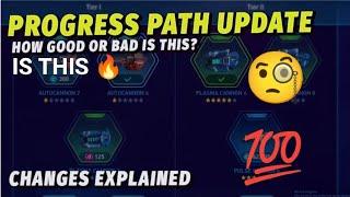 New Progress Path System Tips And Tricks  | Easy To Unlock Next Tier - Mech Arena changes explain