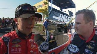 Custer, Nemechek react after their dust-up in Canada