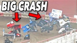 The Biggest Outlaw Kart Crash....