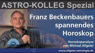 Horoskopanalyse von Michael Allgeier: Franz Beckenbauer | ASTRO-KOLLEG Spezial