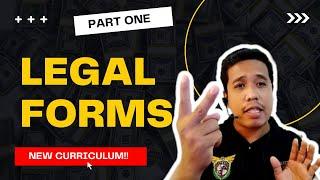 Legal Forms | Part One