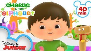 Charlie Meets the Letters S T U V W X Y Z | Part 4 | Kids Songs and Nursery Rhymes | @disneyjr