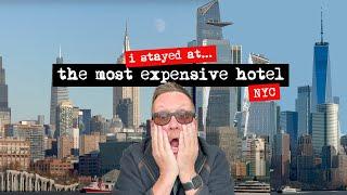 I STAYED in the MOST EXPENSIVE HOTEL with SPECTACULAR NEW YORK CITY VIEWS. The PRICE will SHOCK YOU!