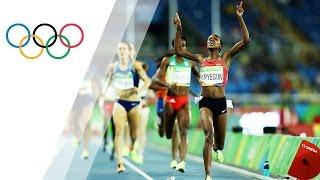 Kipyegon takes gold in Women's 1500m final