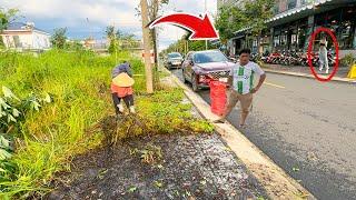 No one believes we CLEAN FOR FREE until they see the final result of a sidewalk | Clean up Lawn