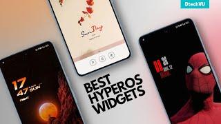 Best HyperOS Widgets | Best HyperOS Themes with Beautiful Widgets