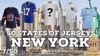 NEW YORK 50 States of Jerseys (7/50)