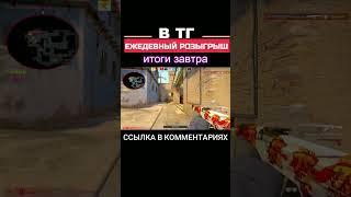 РОЗЫГРЫШИ КАЖДЫЙ ДЕНЬ В TG | ИТОГИ ЗАВТРА  | CS GO | #shorts #twitch #stream #cs2 #giveaway #money