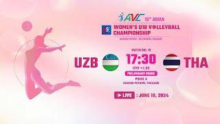 UZB-THA/POOL D/15th Asian Women’s U18