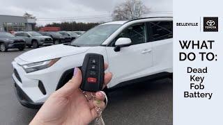 Toyota Smart Key Fob: How to Start Vehicle & How to Change the Key Fob Battery