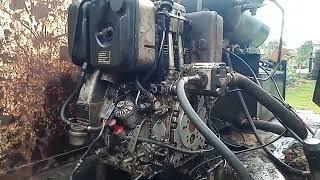 Engine Testing HATZ 1D81Z DIESEL