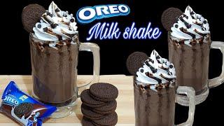 Oreo Milkshake/ Thick creamy Oreo Milkshake/Oreo Milkshake recipe/ chocolate milkshake/milkshake