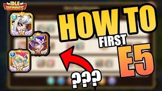 Choose Your First E5 Hero | Guide 2024 - Idle Heroes