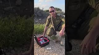 Battalion Commander Receives Donated Drone from Tsedaka Center Supporters