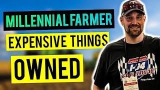 Millennial farmer - expensive things owned | my Overconfidence |10-YEAR-OLD cart Driver | Grain Bin