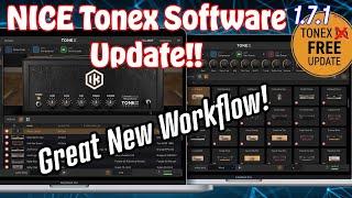 GREAT NEW Tonex Software Update | Improved Workflow! | Ver. 1.7.1