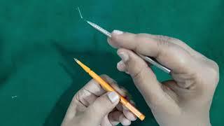 Ophthalmic instruments for MBBS( Ophthalmology)practical exams