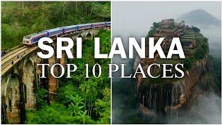 Sri lanka Top 10 Places !Top 10 Best places to Visit in Sri lanka in 2024 ! Srilanka travel Video