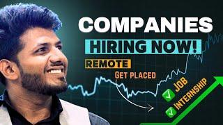 Companies Hiring Now for Remote Digital Marketing Internships & Jobs (2025)