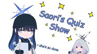 Saori's Quiz Show | Blue Archive (Semi-Animatic)