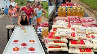 TABULEIRO DA CESTA BÁSICA: Acerte e leve alimentos para casa