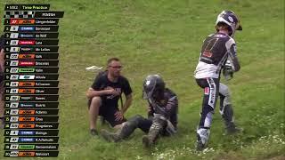 Lata can't avoid de Wolf in MX2 Time Practice!  #MXGPGreatBritain