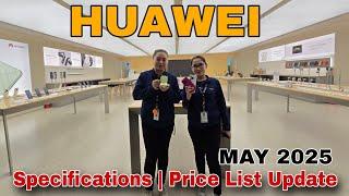 Huawei Specifications & Promo Price List Update May 2025 | Huawei Nova 13 Series | Pura 70 Series