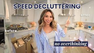 Speed Decluttering for Spring! Cleaning & Transforming my Entire Home