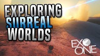 NEW SPACE EXPLORER GAME! EXO One - 2001 Space Odyssey meets No Mans Sky? Game Preview Gameplay