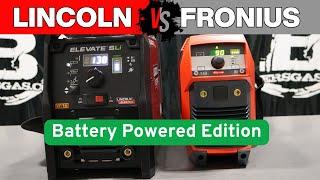 Lincoln Elevate vs. Fronius AccuPocket Battery Powered Welder Comparison
