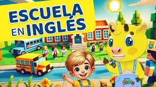 INGLÉS PARA NIÑOS | PARTES DE LA ESCUELA EN INGLÉS | APRENDER INGLÉS