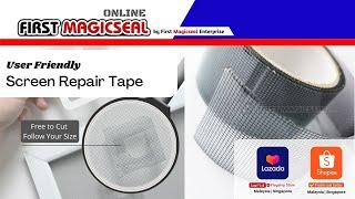 First Magicseal - Screen Repair Tape (5 x 200cm) DIY Repair Kit