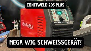 Mega Wig AC/DC Schweißgerät I bezahlbar & grandiose Möglichkeiten I Contiweld 205 PLUS