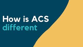 What Online School? What Course? - How ACS is Different?