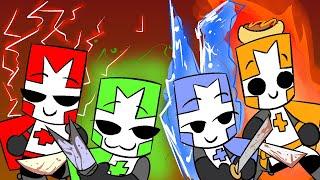 Castle Crashers Animation: Four Brave Champions