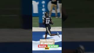 What position will Travis Hunter play in the NFL? #travishunter #heisman #nfl #football #nfldraft