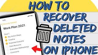 5 Ways: How to Recover Deleted Notes on iPhone | Deleted, Lost or Disappeared Notes