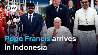 Why does Pope Francis start his Asia-Pacific tour in one of the world's largest Muslim nations?