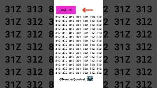 Only Geniuses Can Spot the Odd Number Out! |  352
