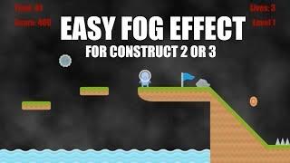 FOG or CLOUDS Effect in Construct 2 or Construct 3!!!