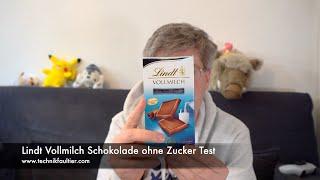 Lindt Schokolade Vollmilch ohne Zucker Test